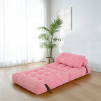 8 Cord-Sofa zum Zusammenklappen, Schlafsofa, Einzel