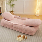 Fauteuil-canapé relax, 5 positions réglables, s’assoit, dort, se plie, idéal pour la chambre ou le salon
