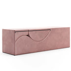 Chaise longue convertibile Avana Kami / poltrona per yoga e massaggi - pouf 2-in-1 con poltrona lounge da yoga ripiegabile estraibile nascosta, microvelluto - N/A