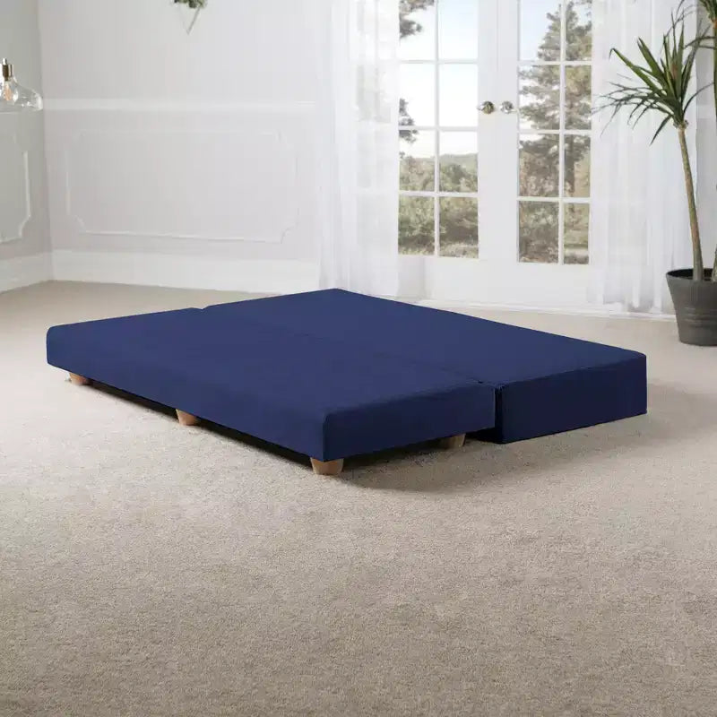 Päivävuode / ulosvedettävä queen-size-vuodesohva – mikrosametti