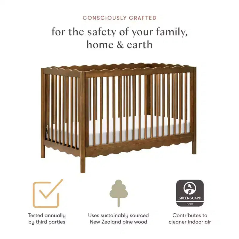 Lettino trasformabile Babyletto Swell 4-in-1 con kit di conversione in letto per bambini