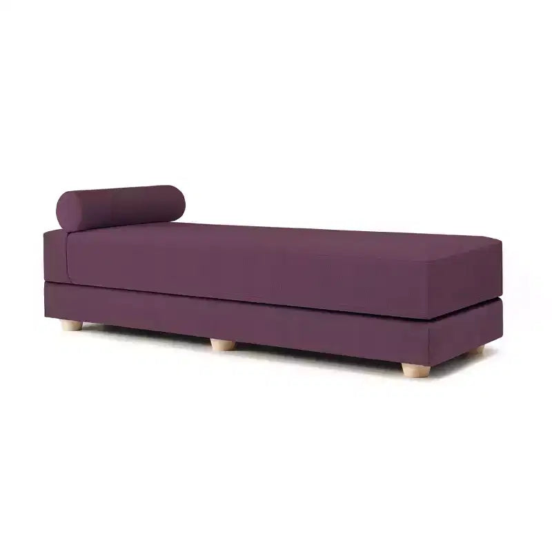 Päivävuode / ulosvedettävä queen-size-vuodesohva – mikrosametti