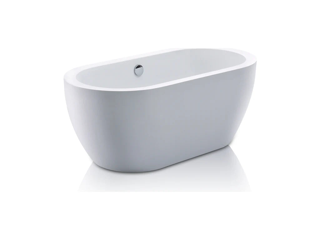 Vasca da bagno freestanding - 178 l - 149x75x58 cm - Bianca - Acrilico - Doucezen