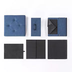 Pouf Contenitore Pieghevole 15 Cube con Cassetto