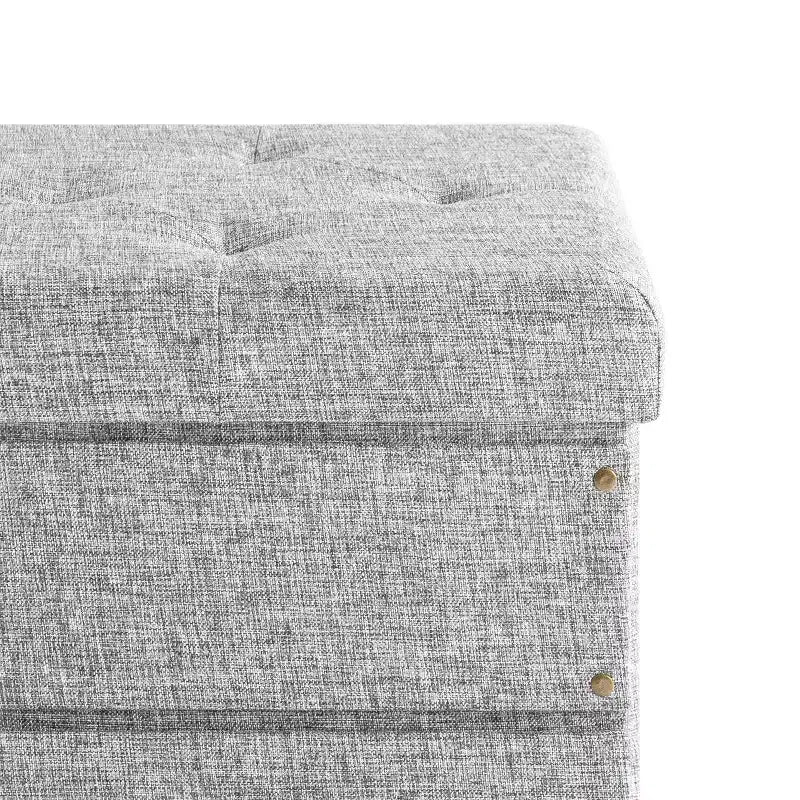Pouf Contenitore Pieghevole 15 Cube con Cassetto