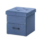 Pouf Contenitore Pieghevole 15 Cube con Cassetto