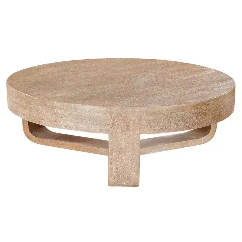 Royal Hampton ronde salontafel van 32 inch met open sleevoet