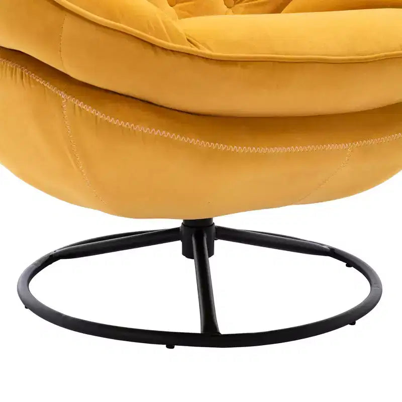 Sametové akcentové křeslo Okak s podnožkou, moderní bezruké křeslo do obývacího pokoje ve stylu poloviny století, měkké a pohodlné křeslo pro sledování televize a hraní her