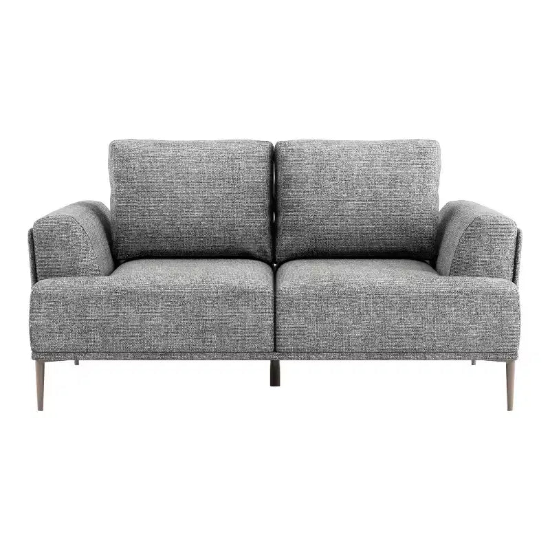 Divanetto da 65" – Rivestimento in ciniglia con schienale estensibile e portabicchieri