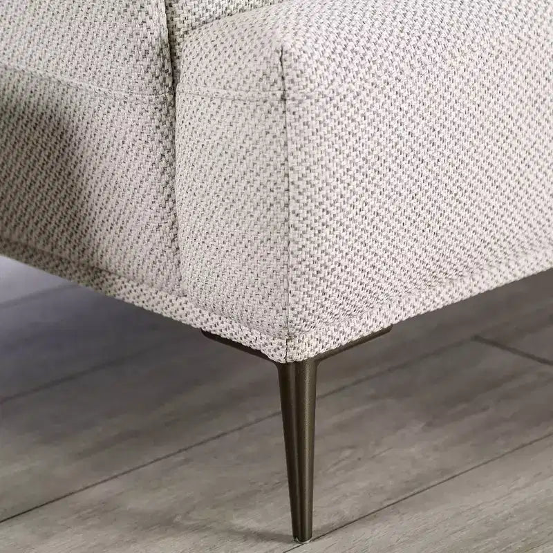 Divanetto da 65" – Rivestimento in ciniglia con schienale estensibile e portabicchieri