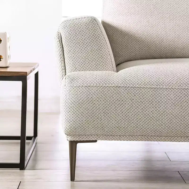 Divanetto da 65" – Rivestimento in ciniglia con schienale estensibile e portabicchieri