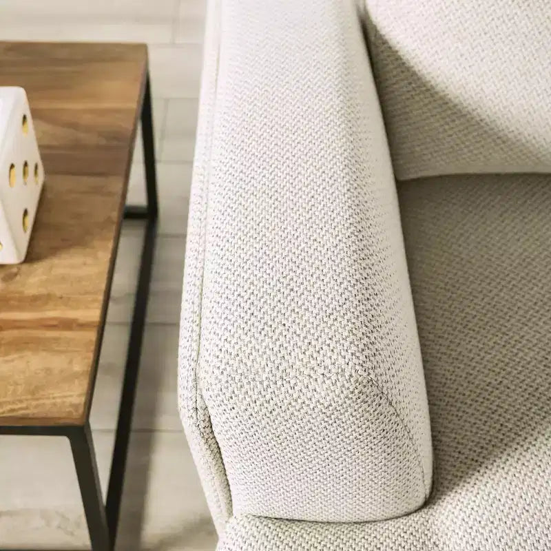 Divanetto da 65" – Rivestimento in ciniglia con schienale estensibile e portabicchieri