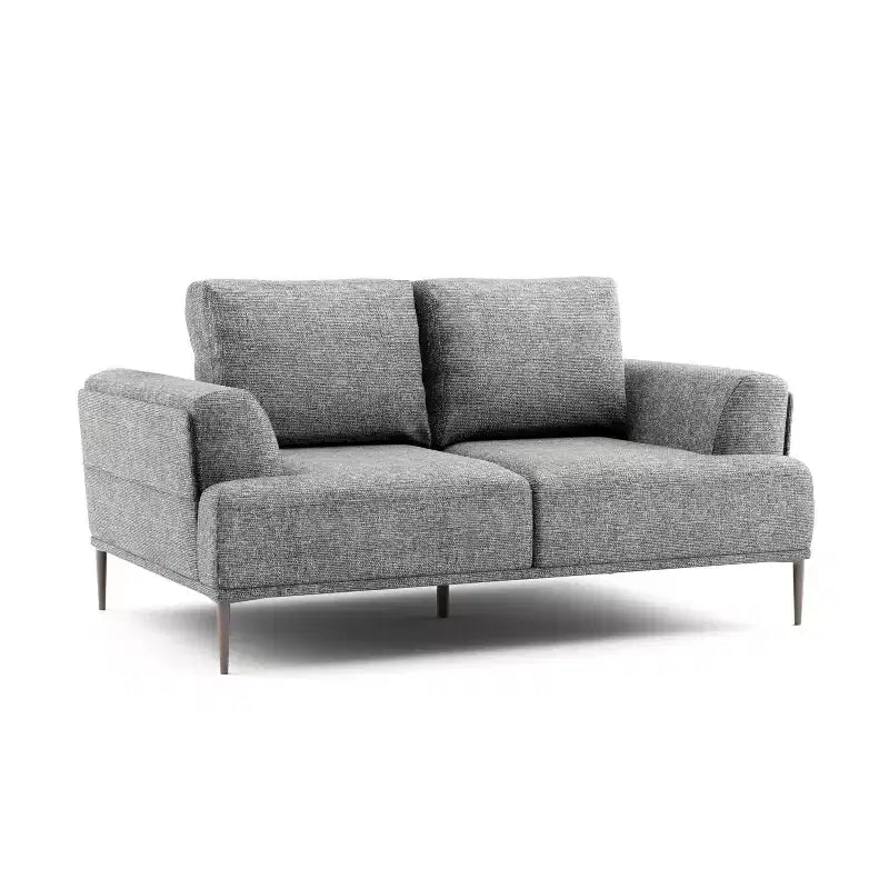 Divanetto da 65" – Rivestimento in ciniglia con schienale estensibile e portabicchieri