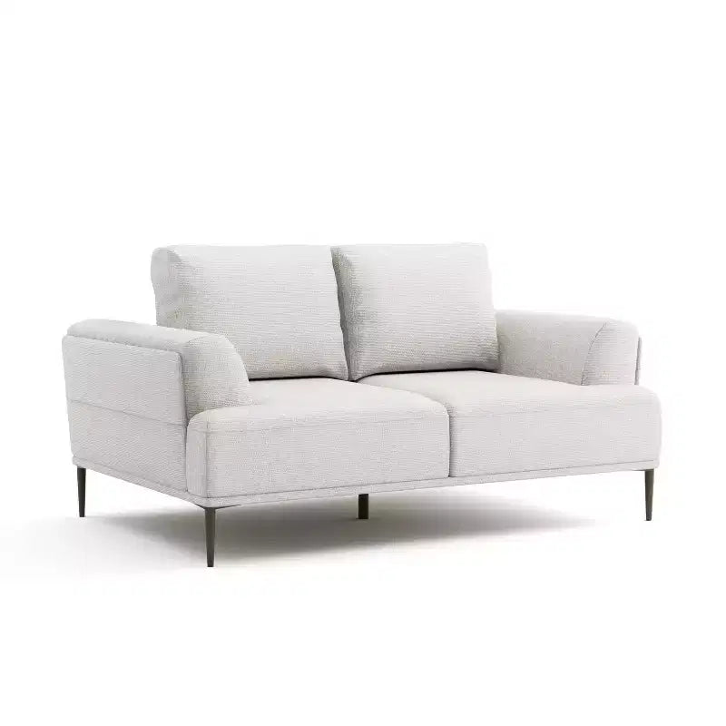 Divanetto da 65" – Rivestimento in ciniglia con schienale estensibile e portabicchieri