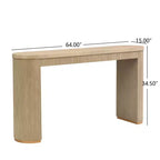 Christopher Knight Home Greta boerderij-eettafel met gecanneleerd blad op toonbankhoogte