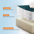 Sillón reclinable manual de tela transpirable y ergonómica con bolsillos laterales, sofá individual, adecuado para la sala de estar o el dormitorio