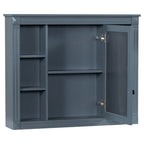Meuble-lavabo moderne de salle de bains de 36 po avec vasque sur plan, armoire à miroir, 2 portes et 2 tiroirs