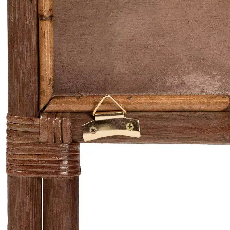 Testiera indipendente King Elettra in rattan bali & pari: lavorata a mano, senza montaggio, design bohémien