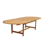 Juego de comedor extensible para patio de 13 piezas Amazonia Teak Sessa - 13 piezas
