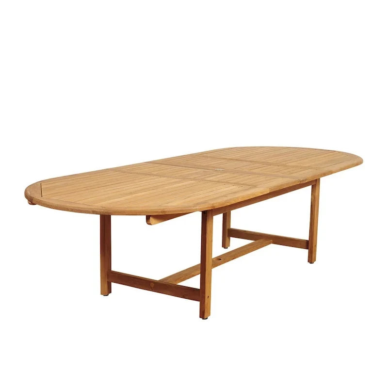 Set da pranzo da esterno allungabile Amazonia Teak Sessa, 13 pezzi - 13 pezzi