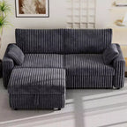 Modulares Cord-Sofaelement von Dyonery mit abnehmbaren, waschbaren Bezügen