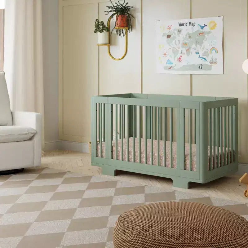 Lettino trasformabile Babyletto Yuzu 8-in-1 con kit di trasformazione per tutte le fasi
