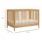 Lettino trasformabile Babyletto Swell 4-in-1 con kit di conversione in letto per bambini