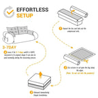 78,7 Zoll multifunktionales Klappsofabett