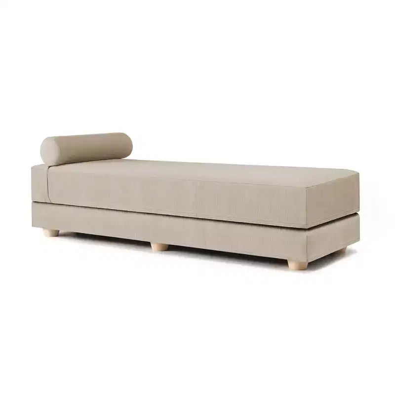 Päivävuode / ulosvedettävä queen-size-vuodesohva – mikrosametti