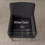 6er-Set gepolsterte Esszimmerstühle mit Armlehnen, moderne Leinen-Sessel mit Holzbeinen, Akzentstühle für Esszimmer und Wohnzimmer – Panipeachy