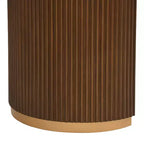 Christopher Knight Home Greta boerderij-eettafel met gecanneleerd blad op toonbankhoogte