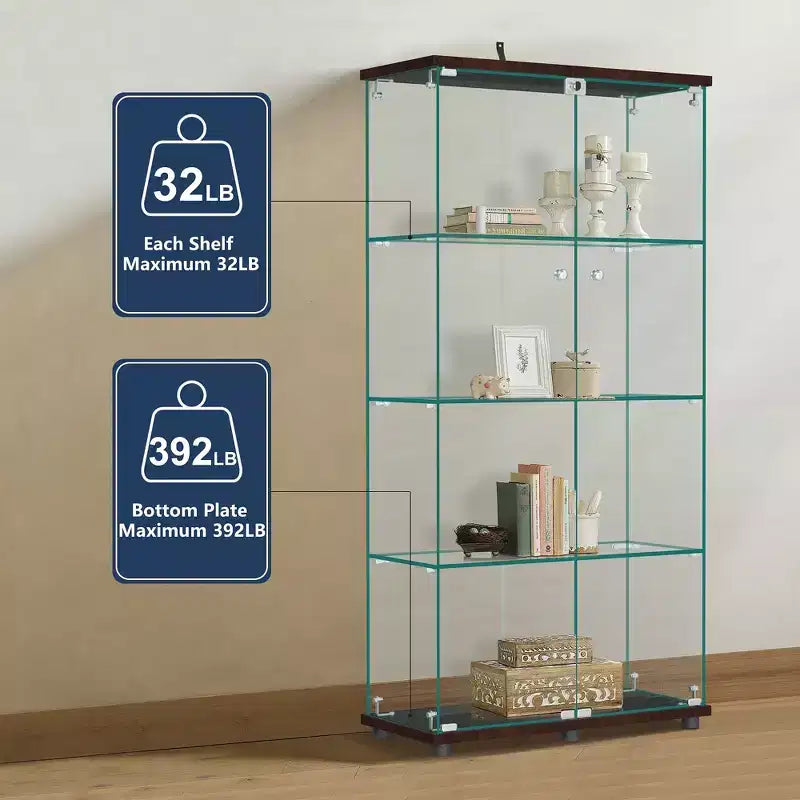 Prosklená vitrína 64.5 X 32 se zámkem