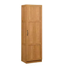 Vorratsschrank – Highland Oak, traditioneller Stil, 3 verstellbare Einlegeböden