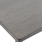 5-teiliges Esszimmerset aus Massivholz, 47L (1 Tisch + 4 Stühle mit Sprossenlehne)
