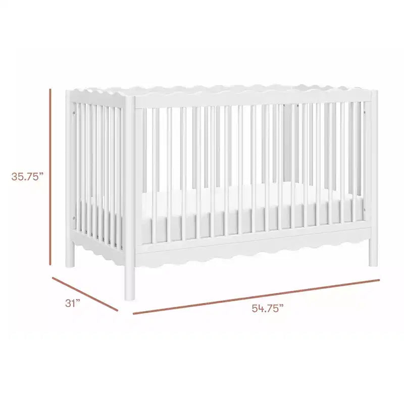 Lettino trasformabile Babyletto Swell 4-in-1 con kit di conversione in letto per bambini