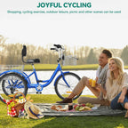 26-inch driewielige fiets voor volwassenen met 7 versnellingen