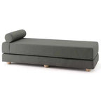 Päivävuode / ulosvedettävä queen-size-vuodesohva – mikrosametti