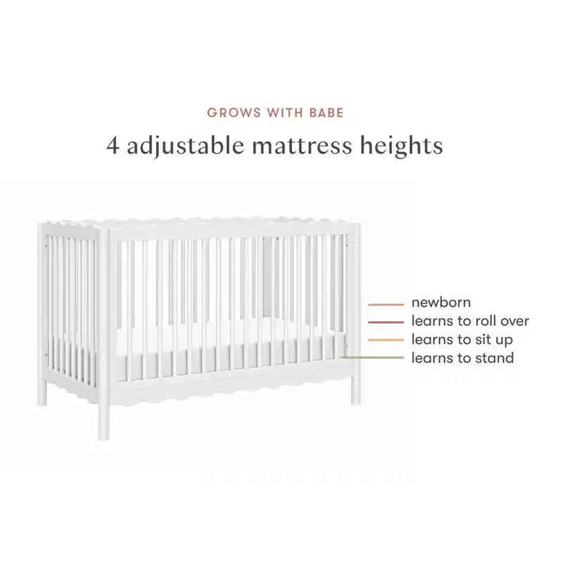 Lettino trasformabile Babyletto Swell 4-in-1 con kit di conversione in letto per bambini