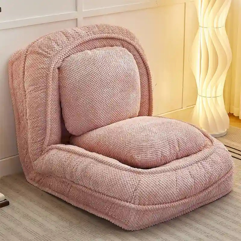 Fauteuil-canapé relax, 5 positions réglables, s’assoit, dort, se plie, idéal pour la chambre ou le salon