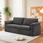 Dwuosobowa sofa Dyonery 86 Cloud, głębokie siedzisko, szerokie podłokietniki z poduszkami, solidna rama, przewiewna ergonomiczna konstrukcja