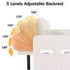2-in-1-Ausziehsofa mit Stauraum und Ottomane, Chenille-Ecksofa mit USB-Anschlüssen für das Wohnzimmer
