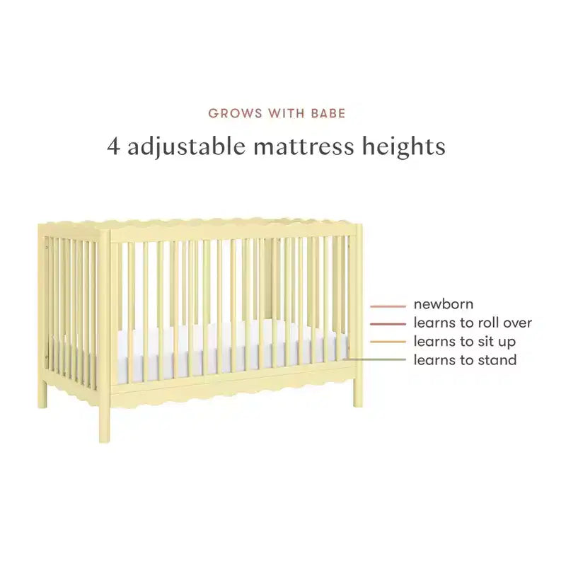 Lettino trasformabile Babyletto Swell 4-in-1 con kit di conversione in letto per bambini