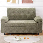 Sofá cama convertible 3 en 1 Dyonery, sofá cama extraíble con respaldo ajustable
