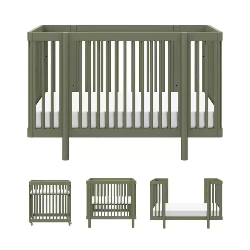 Lettino trasformabile 8-in-1 Babyletto Pogo con kit di conversione per tutte le fasi